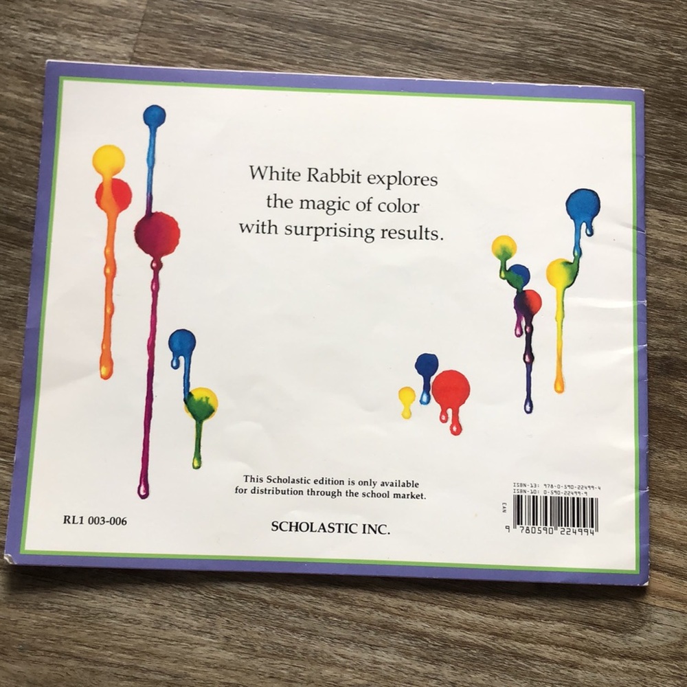 ❤️$3 White Rabbit's Color Book 1995 - Picture 2 of 16